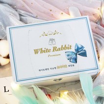 화이트래빗 프리미엄 화장솜, 100개입, 5개