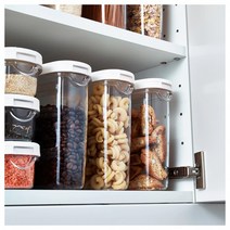 이케아 ikea 365+건조식품용기 투명화이트