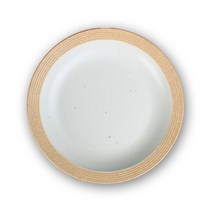 멜라민 접시 그릇 앤틱 조선백자 접시 볼 쿠프 찬기 스파게티 구프, 전원형줄찬기
