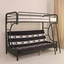 슬라이드 소파 2층 침대 스마트 가구 폴딩 접이식 침대, 밝은그레이