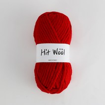 [앵콜스] 히트울 HITwool (부드러운소재+착한가격) 뜨개실 털실 목도리실, 712 레드