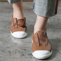 양접이 핀턱 가죽 슬립온 40대미시옷 스니커즈