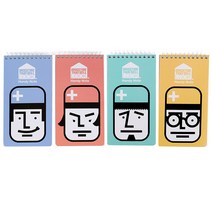 드럭스토아_핸디 상철수첩_유선수첩_휴대용수첩_스프링수첩, 블루