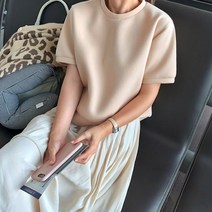 더옷장 로랑시아 네오프렌탑 반팔 티셔츠