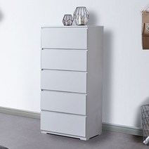 아돈 600 5단 아이방 미니 옷 서랍장, 화이트