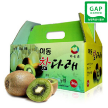 하동참다래 매실농원 그린키위(참다래), 1box, 3kg 중