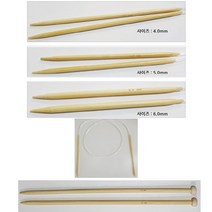 미리사몰 뜨개실 털실 목도리 모자 장갑 뜨개질 실 바늘 대바늘 취미, 줄바늘:6mm