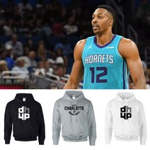 [제이지스포츠] 드와이트 하워드 NBA선수 시그니처 로고 후드티 맨투맨 기모가능 후드티