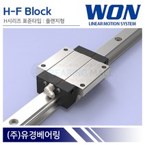 원에스티 H15F LM가이드 블럭 단품 플랜지형 H-F 국산 WON, 1개