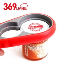 369Living 다용도 만능 오프너 병따개, 주황, 1개