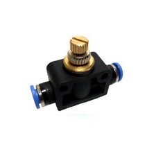 상아 원터치 피팅 미세조절밸브(6mm) NSF 06, 단품