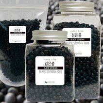 바른건강 선조들이 즐겨먹던 영양만점 쥐눈이콩 서목태 약콩 검정콩 검은콩, 3개, 500g(1개)