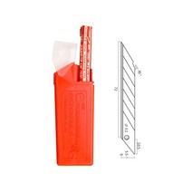 [NT CUTTER] NT커터 30도칼날 BAD-21P -칼날리필