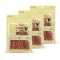 수제의여왕 청정 연어 슬라이스 강아지 간식, 연어슬라이스, 3개