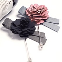 가배공방 솔리드부토니에_DIYSET 브로치만들기 코사지만들기, 로지핑크