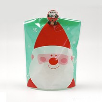 다하임 크리스마스 포장비닐 모음, m자바닥포장비닐(비접착)산타14x20, 10장