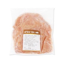 벅스웨이 닭가슴살 다짐육, 1kg, 1개