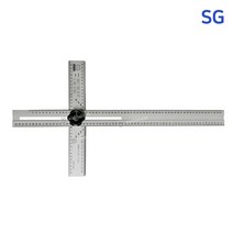 삼구 SAMGU T스코야 (접이형) 24인치 60CM 직각자 T자 접이식 각도자 자유자