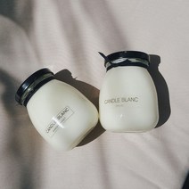 캔들블랑 천연소이캔들 무료고급선물포장 캔들, 화이트쟈스민민트