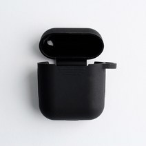 스마트커버 우주로 간 잠수부 에어팟키링 에어팟케이스, 블랙에어팟케이스