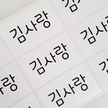네임코코 특대형 방수 네임스티커, 402-특대형화이트 그림없음