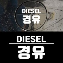 페이퍼스토리 초보운전 아기가타고있어요 주유구 해시태그문구제작 자동차 D.27 경유, 화이트, 1개