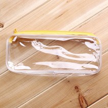 슬림 다용도 투명 파우치 1+1 PVC 투명비치백 생활방수 샤워실 목욕탕 물놀이 수영백 해수욕장 해변가방