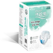 크리센 와이드 매직밸트 대형 10입 X 8팩(총80입) 성인용기저귀, 1박스, 80입