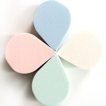 호정스토어 하트 물방울 메이크업 퍼프 스펀지, 1개, 물방울4p