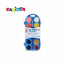 CARIOCA 까리오까 고체 수채화 물감 12색