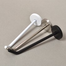 [철물바다] 옷걸이 모음 치마걸이 바지걸이 다용도걸이, 캡형진열걸이 실버/150mm, 1개