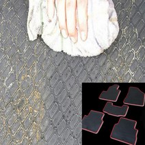 원씽 엑센트 베라크루즈 프리미엄 고무카매트 트렁크발판, 캡티바(~2013년)(4P), (실내매트)