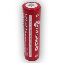 [낚시장터] 랜턴건전지 18650 2600mAh 3.7V 리튬이온 건전지 충전용 배터리