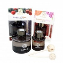 불스원 그라스 디퓨저 45ml 자동차 방향제 블랙벨리체리향