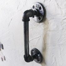 투버스 파이프 인테리어 손잡이 hg00131 엔틱실버, 1개