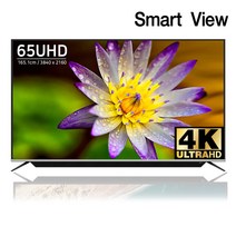 스마트뷰 J65SB 4K UHD TV 사운드바 내장, 스탠드형 (택배발송)