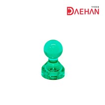 초강력 네오디움 큐티자석 11mm 체스형 메모홀더, 초록, 1개