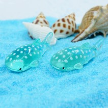 비오스 테라리움 마리모 피규어 미니어쳐 고래상어 2종, 대_2p