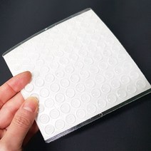 KOZI 투명 충격방지 고무발 범폰 밀림방지 소음방지, 1개