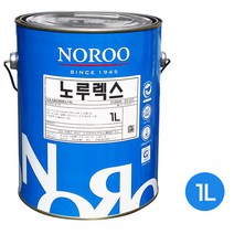 노루페인트 외부용 원색 수성페인트 노루렉스 1L 무광, 적갈색