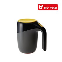(바이탭) 아티아트 엘리펀트머그, 블랙, 400ml