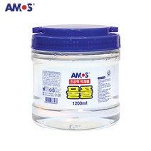아모스 PVA 물풀 1200ml 벌크대용량, 본상품선택, 선택:1200ml벌크/1개