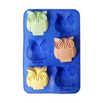 [아로마케이] 비누몰드 6구 비누틀 DIY 만들기 몰드 비누만들기재료, 부엉이6구