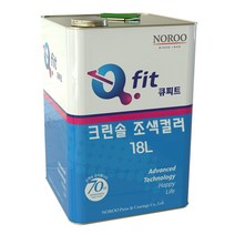 노루페인트 아크릴 외부용 수성페인트 큐피트 크린솔 18L 유광, 피넛2