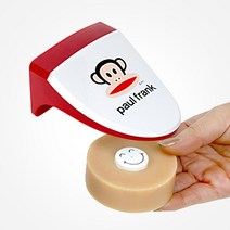 아루아 폴프랭크 비누홀더, 레드, 1개