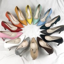 홍대언니:레더 스틸레토 하이힐 CA33AY1017 (10cm)