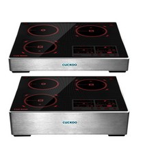 쿠쿠 전기레인지 CIHR-CL301FB 3구 하이브리드 인덕션, 87mm, 방문설치