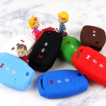 INBES 티볼리 G4렉스턴스포츠 코란도스포츠 티볼리에어 스마트키 실리콘 젤리 키케이스 키지갑 키홀더 악세사리, 그린
