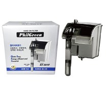 바오바론 걸이식 여과기 AT-301F 어항 수조 용품 카본 수족관 금붕어 열대어 치어 관상어 키우기 투명스티커 증정, 1개