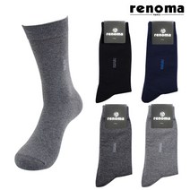[레노마] 남성 신사 정장양말 장목양말 RM1501